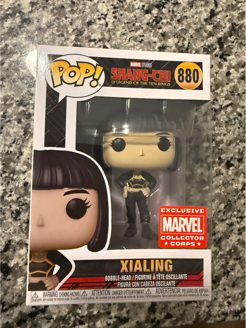 Funko Pop Xialing #880 Marvel Collector Corps Exclusive - BOX DAMAGE